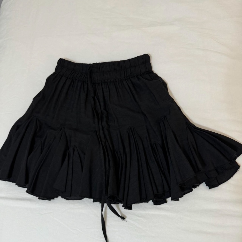Black princess polly mini skirt